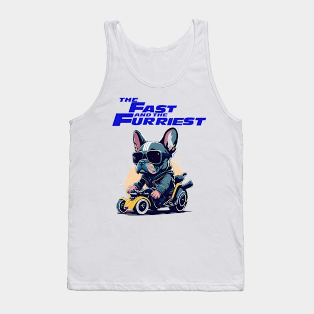 The Fast And The Furriest Tank Top by TooplesArt